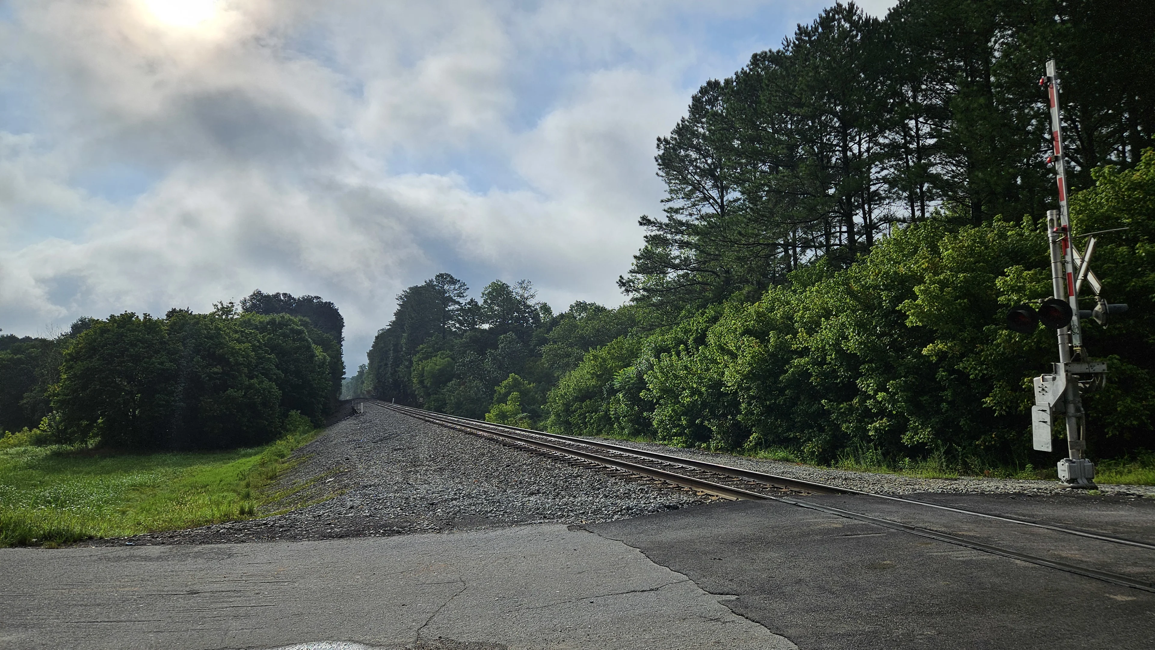 Looking east towards Atlanta